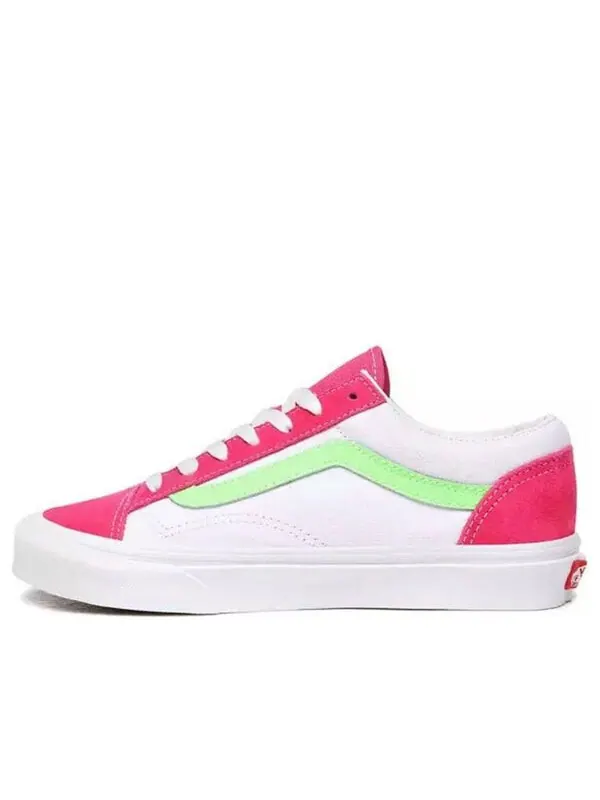 Кроссовки style 36 retro sport 'fuchsia purple' Vans — изображение 1 из 4, белый/розовый