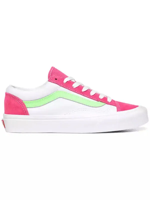 Кроссовки style 36 retro sport 'fuchsia purple' Vans — изображение 2 из 4, белый/розовый