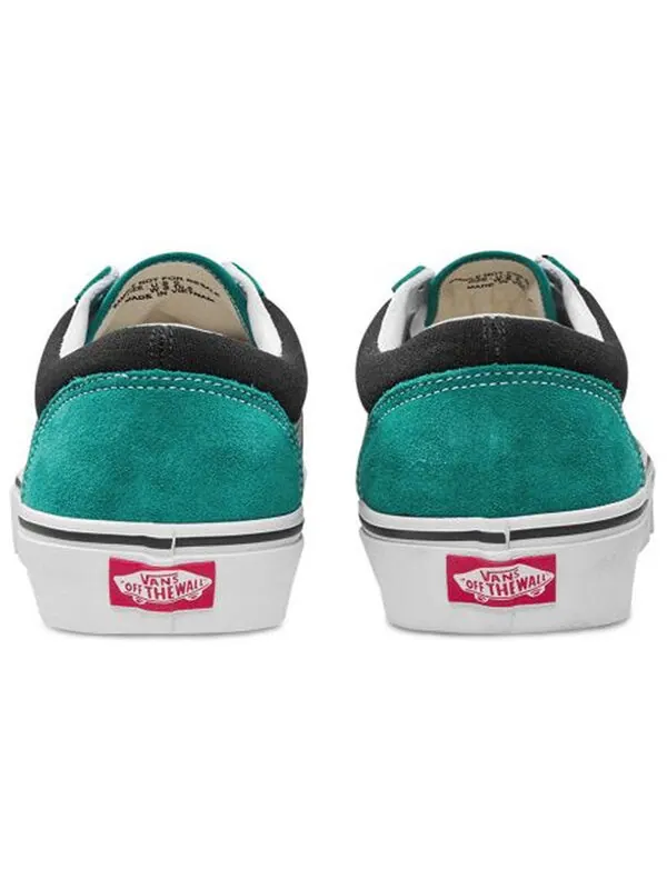 Кроссовки style 36 vintage suede 'tidepool black' Vans — изображение 4 из 4, зеленый/черный