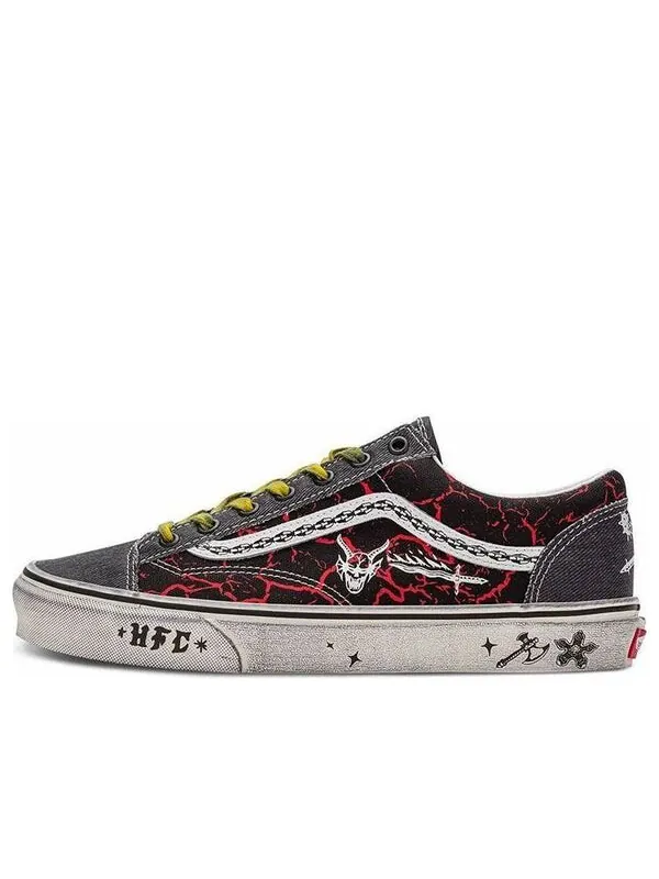 Кроссовки stranger things x style 36 'hellfire club' Vans — изображение 1 из 4, черный/красный