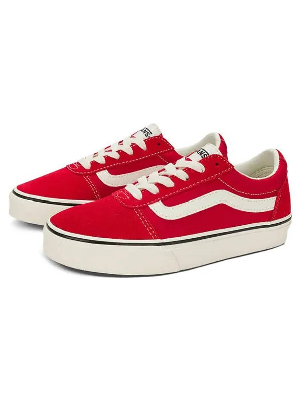 Кроссовки ward 'red white' Vans — изображение 3 из 4, красный/белый