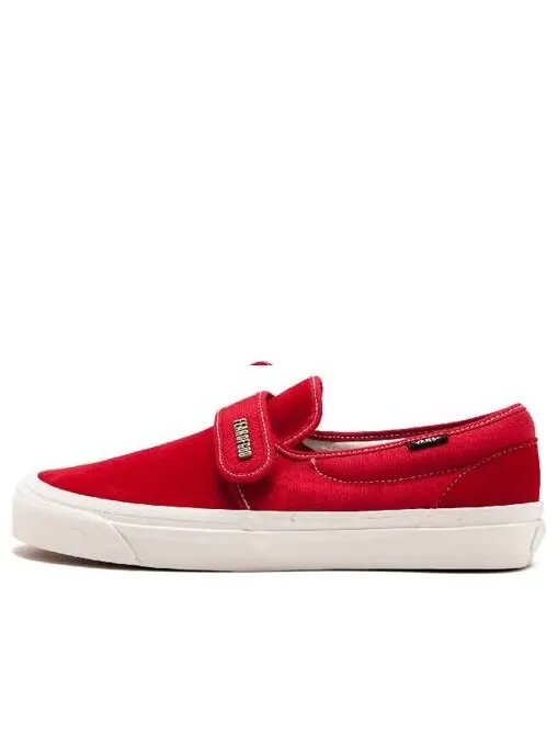 Кроссовки fear of god x slip-on 47 dx 'collection 2 red' Vans — изображение 1 из 4, красный