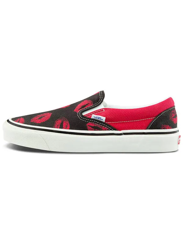 Кроссовки classic slip-on 98 dx 'anaheim factory - hotlips' Vans — изображение 2 из 4, красный/черный
