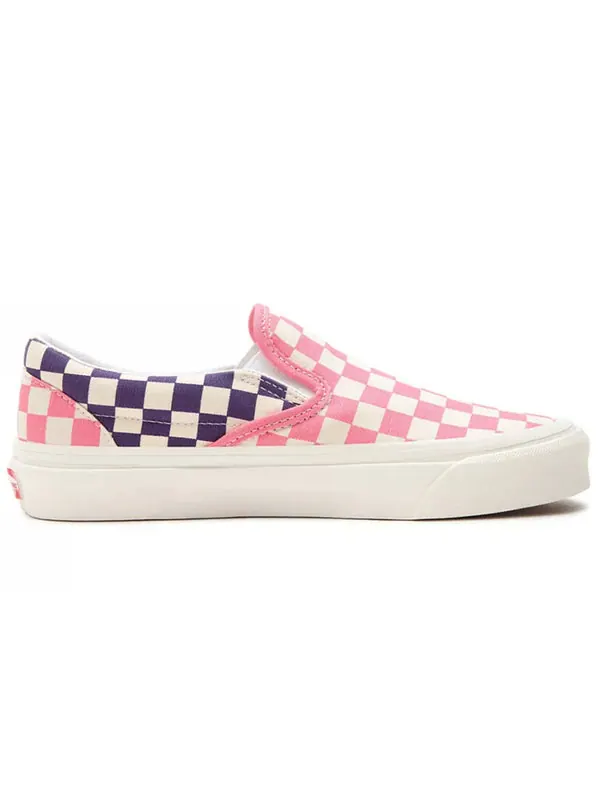 Кроссовки classic slip-on 98 dx 'pink purple white' Vans — изображение 2 из 4, розовый/фиолетовый/белый