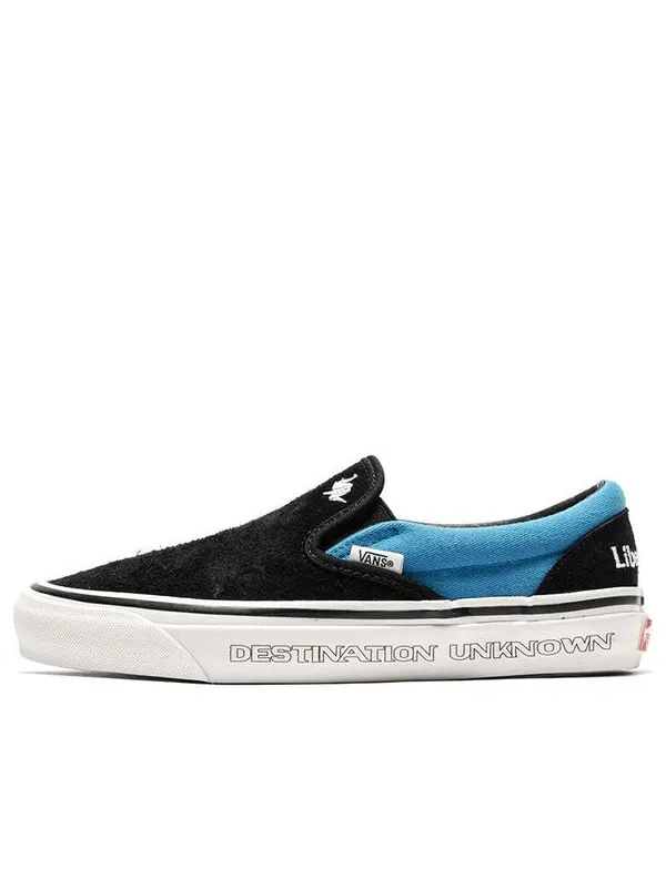 Кроссовки liberaiders x classic slip-on 98 dx 'destination unknown' Vans — изображение 1 из 4, черный/синий