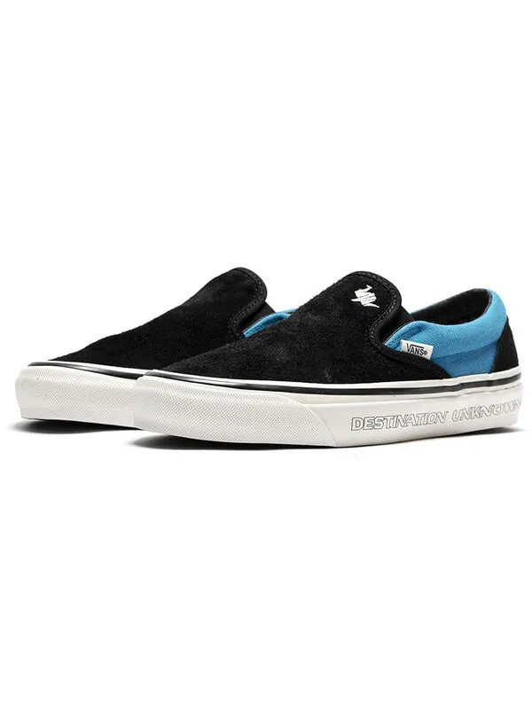 Кроссовки liberaiders x classic slip-on 98 dx 'destination unknown' Vans — изображение 3 из 4, черный/синий
