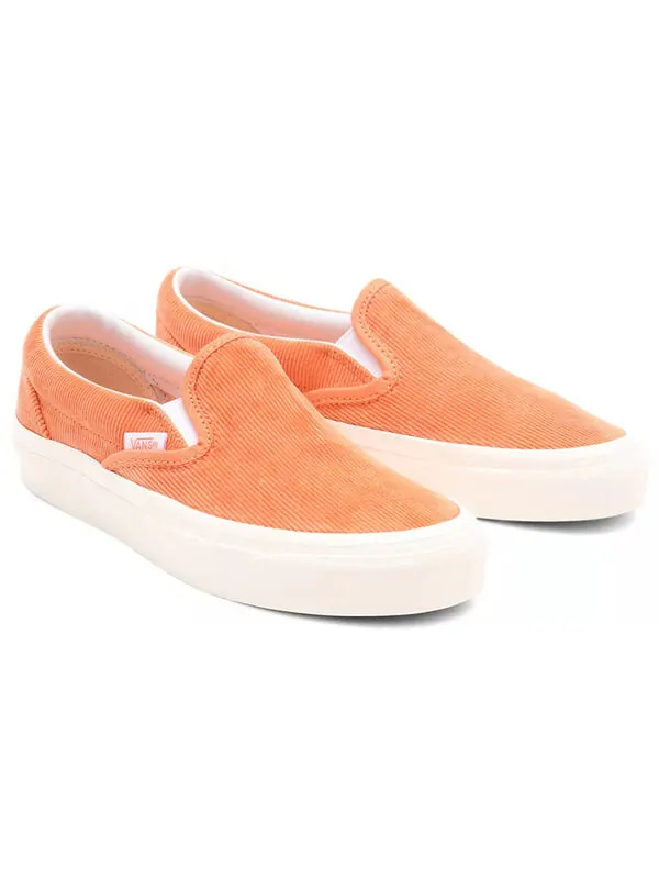Кроссовки anaheim factory classic slip-on 98 dx skate shoes orange Vans — изображение 3 из 4, оранжевый
