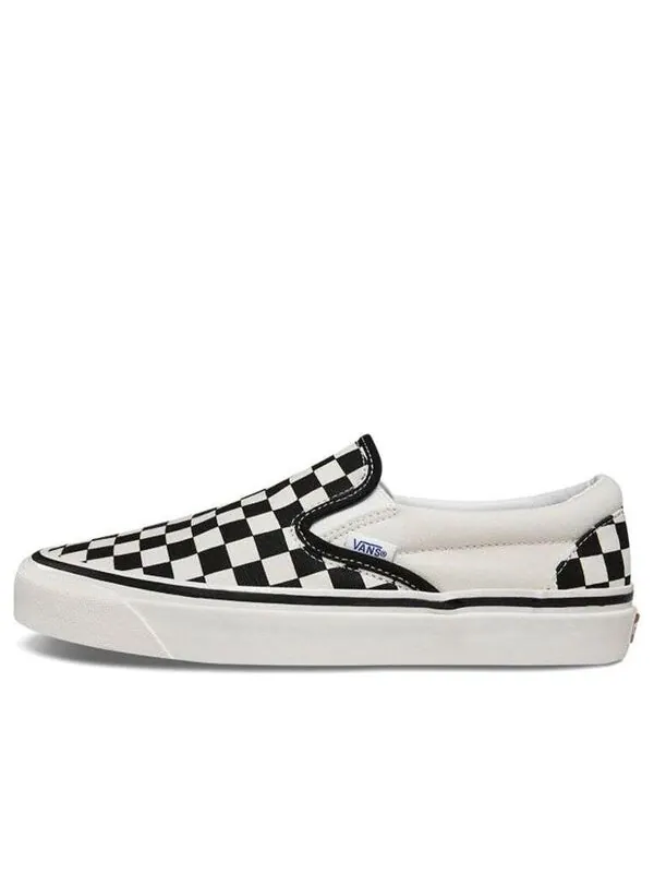 Кроссовки classic slip-on 98 dx 'anaheim factory - checkerboard' Vans — изображение 1 из 4, белый/черный