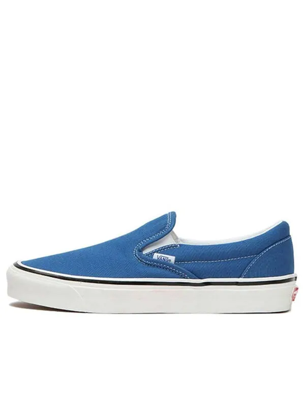 Кроссовки classic slip-on 98 dx shoes blue Vans — изображение 1 из 4, синий