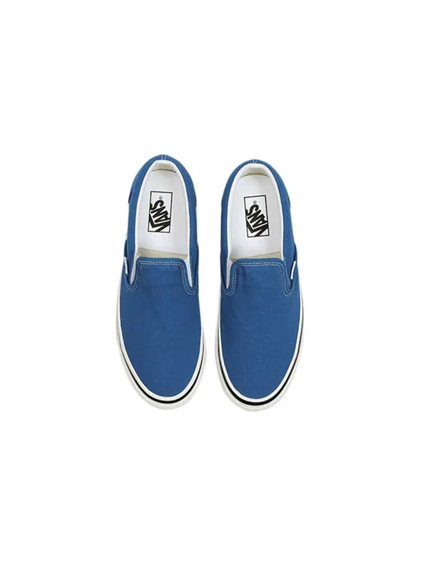Кроссовки classic slip-on 98 dx shoes blue Vans — изображение 3 из 4, синий