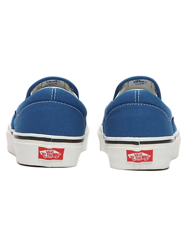 Кроссовки classic slip-on 98 dx shoes blue Vans — изображение 4 из 4, синий