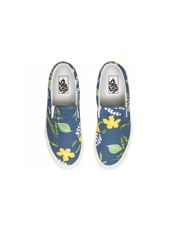 Кроссовки classic slip-on 98 dx 'aloha navy' Vans — изображение 3 из 4, синий