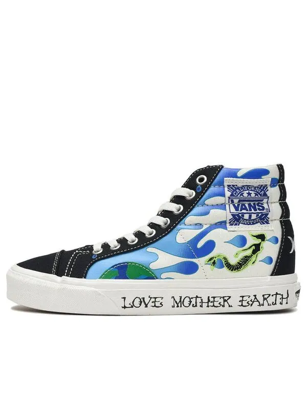 Кроссовки mother earth style 238 'black yellow green' Vans — изображение 1 из 4, черный/желтый/зеленый