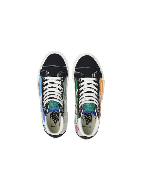 Кроссовки mother earth style 238 'black yellow green' Vans — изображение 3 из 4, черный/желтый/зеленый