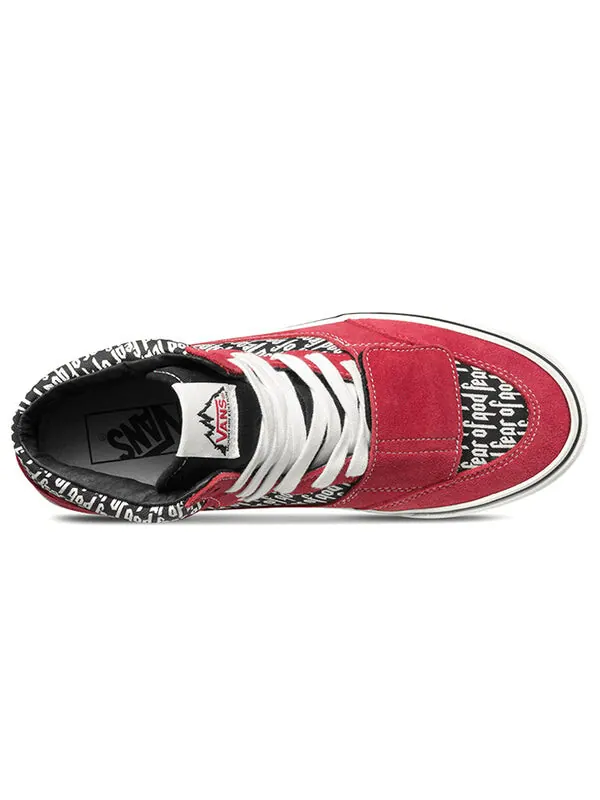 Кроссовки fear of god x mountain edition 35 dx 'collection 2' Vans — изображение 4 из 4, черный/красный