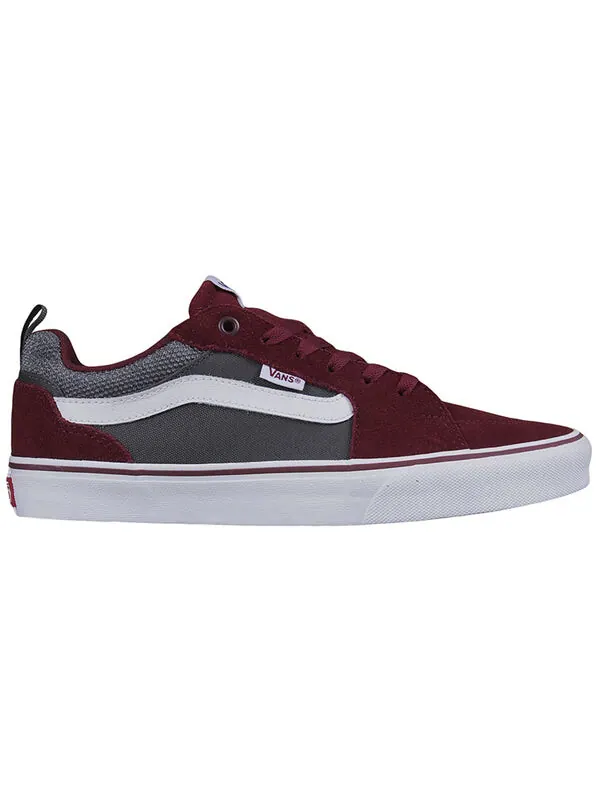 Кроссовки filmore low-top sneakers grey/red Vans — изображение 2 из 4, серый/красный