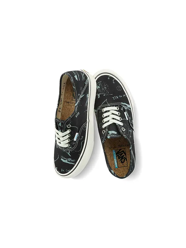 Кроссовки chris johanson x authentic sf 'black antique white' Vans — изображение 4 из 4, черный