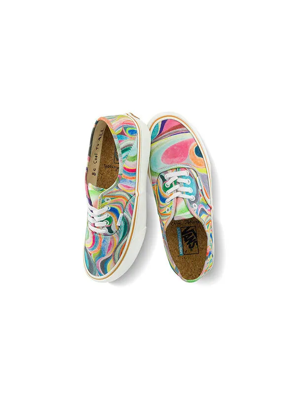 Кроссовки chris johanson x authentic sf 'swirl' Vans — изображение 4 из 4, мульти