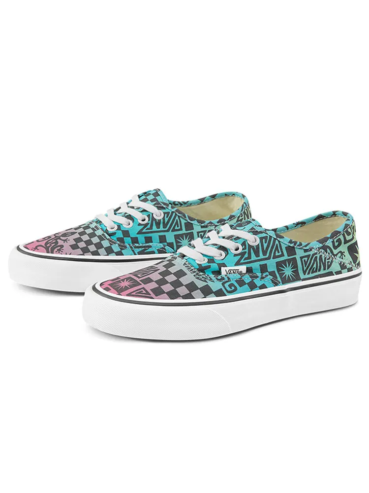 Кеды Vans Authentic 'Tribal Checkerboard' — изображение 2 из 5, бирюзовый