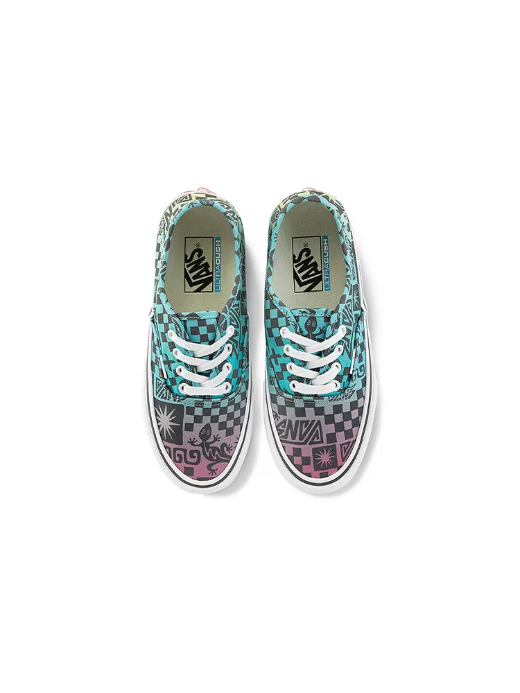 Кеды Vans Authentic 'Tribal Checkerboard' — изображение 3 из 5, бирюзовый