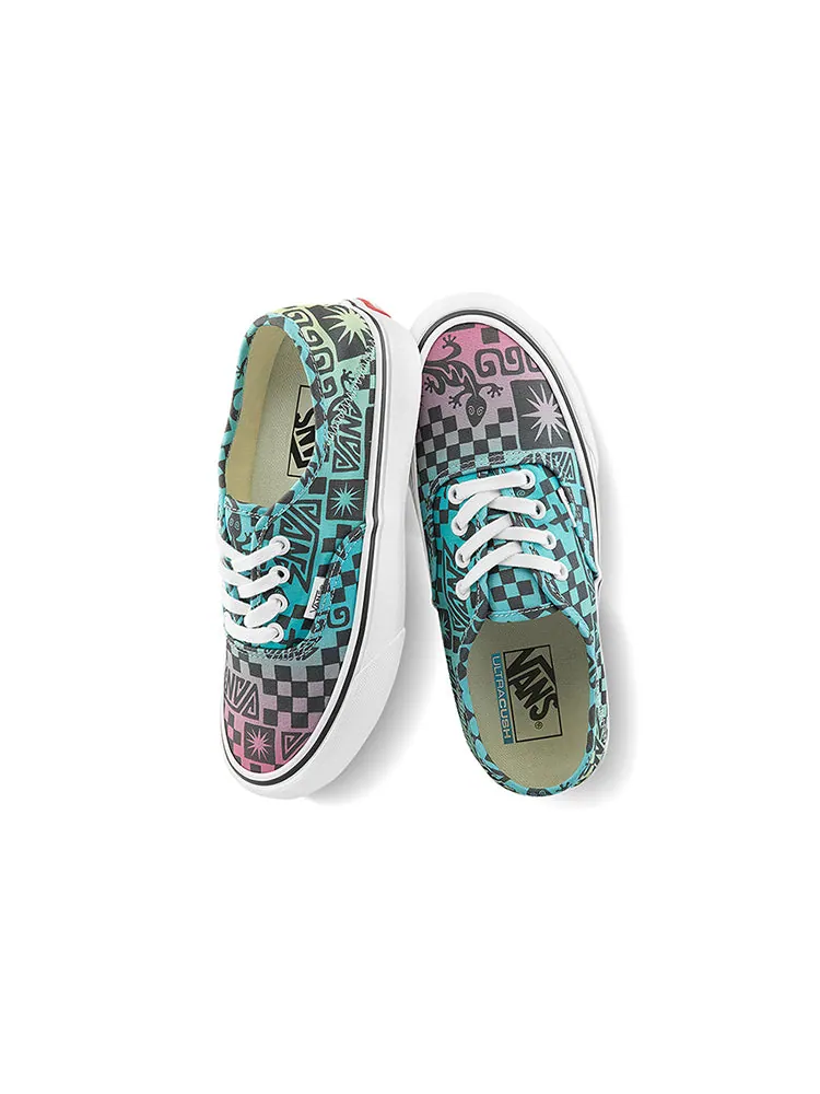 Кеды Vans Authentic 'Tribal Checkerboard' — изображение 4 из 5, бирюзовый