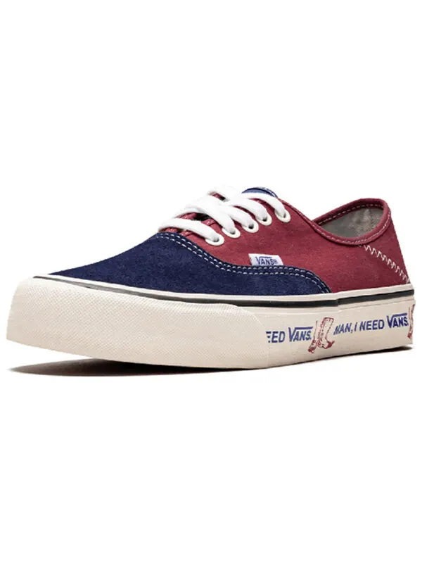 Кроссовки authentic sf 'man, i need ' Vans — изображение 2 из 4, синий