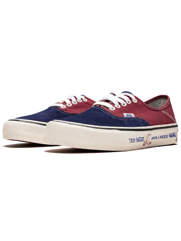 Кроссовки authentic sf 'man, i need ' Vans — изображение 3 из 4, синий