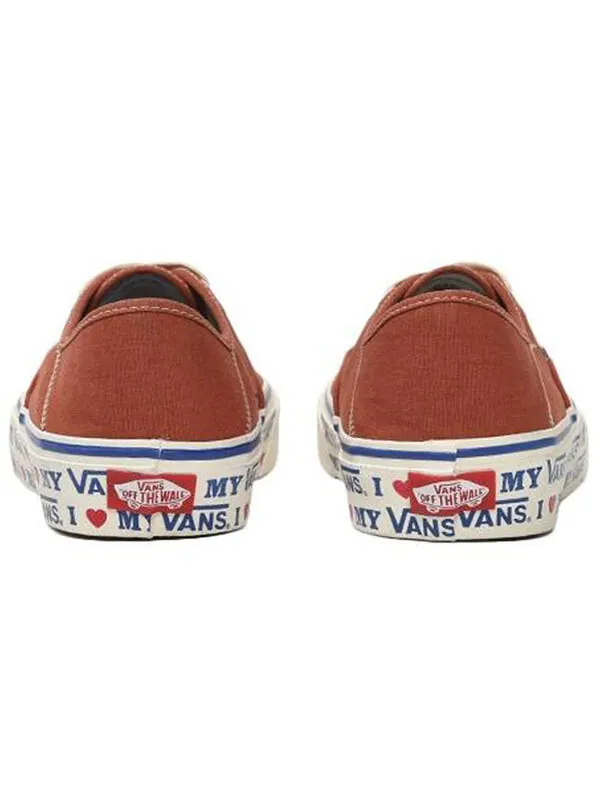 Кроссовки authentic sf 'salt wash' Vans — изображение 4 из 4, оранжевый