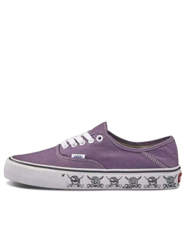 Кроссовки authentic sf 'skulls' Vans — изображение 1 из 4, фиолетовый