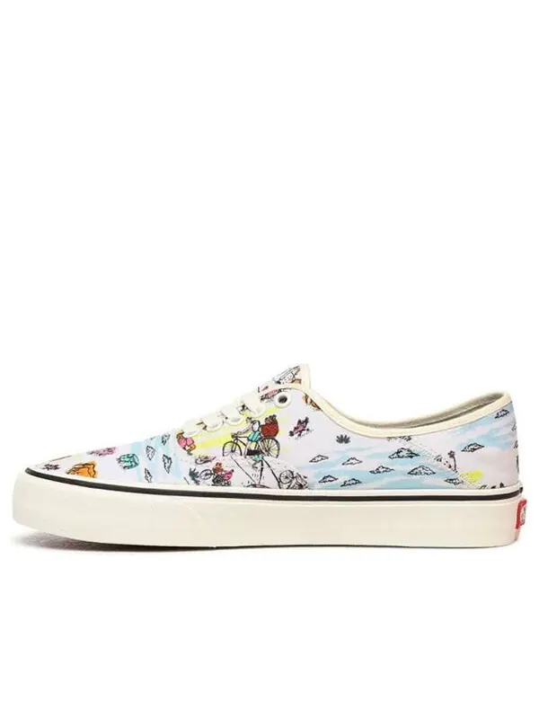 Кроссовки kide authentic surf white Vans — изображение 1 из 4, белый