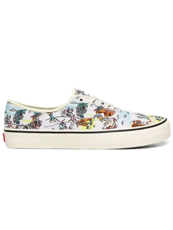 Кроссовки kide authentic surf white Vans — изображение 2 из 4, белый