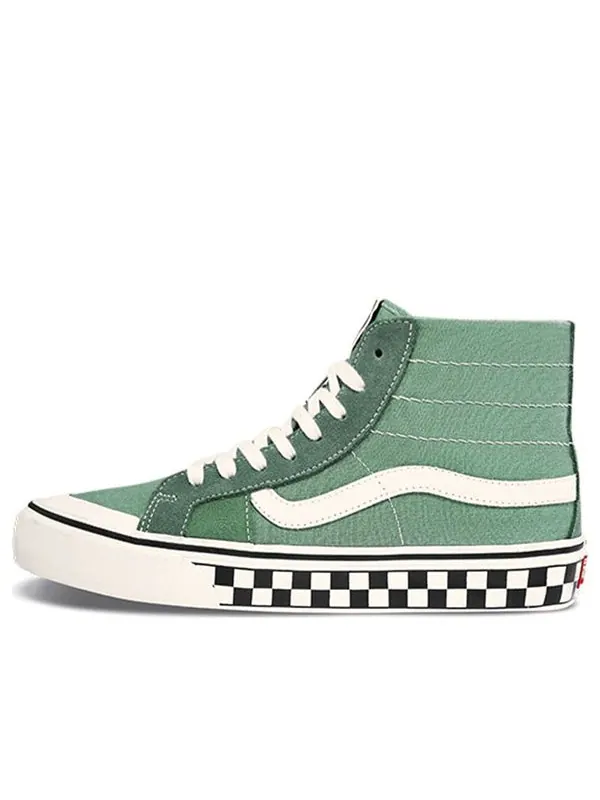 Кроссовки sk8-hi 138 decon sf 'green black white' Vans — изображение 1 из 4, зеленый/черный/белый