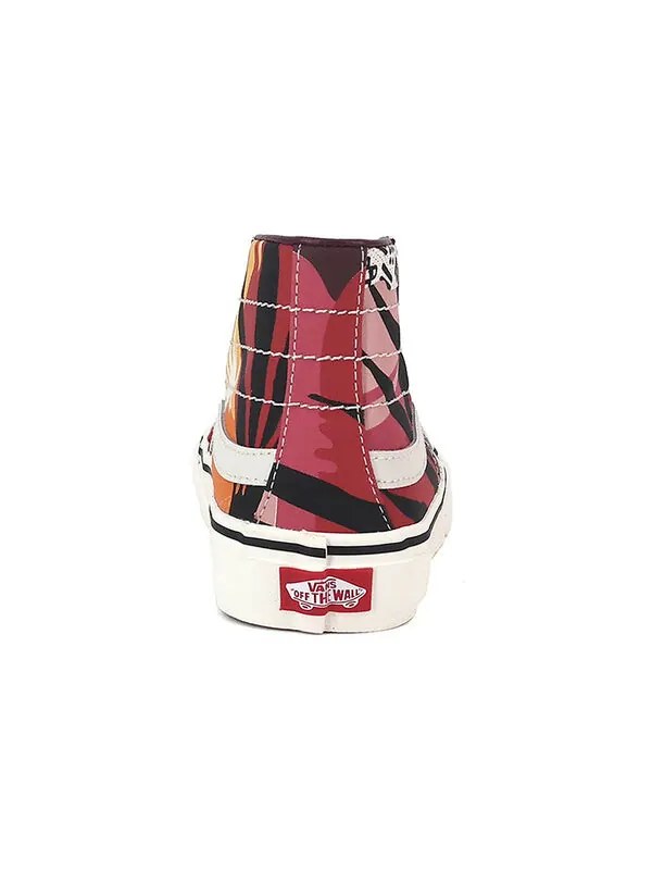Кроссовки sk8-hi sf multicolor 'red white orange' Vans — изображение 3 из 4, красный/белый/оранжевый