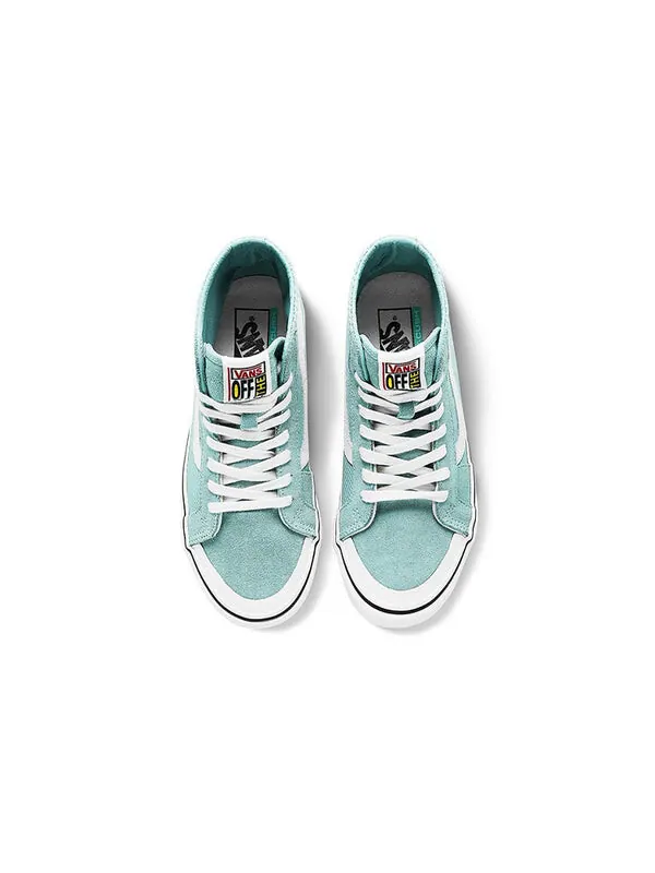 Кроссовки sk8-hi 138 decon sf light blue sky blue Vans — изображение 4 из 4, синий
