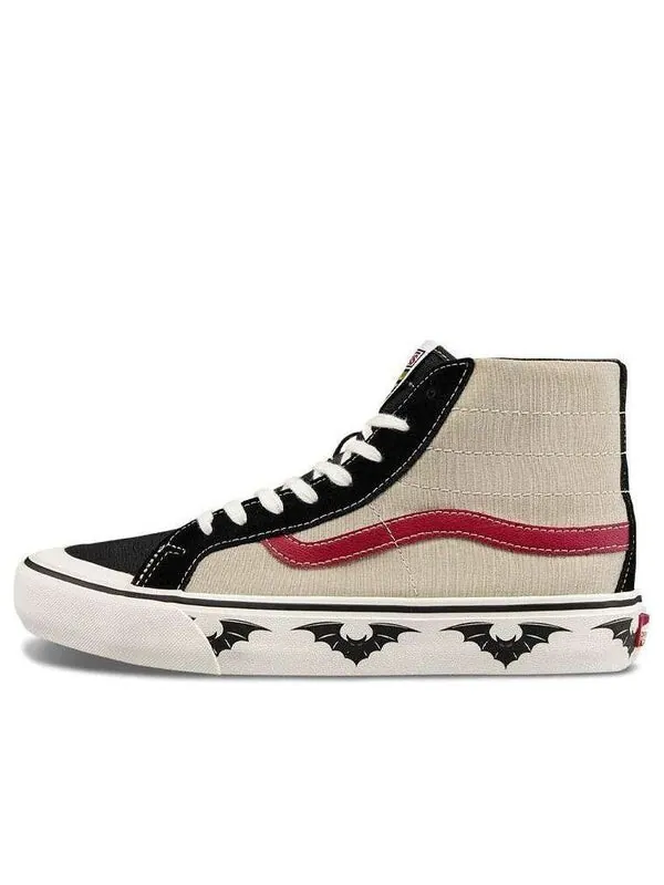 Кроссовки sk8-hi 138 decon sf 'black grey pink' Vans — изображение 1 из 4, черный/серый/розовый