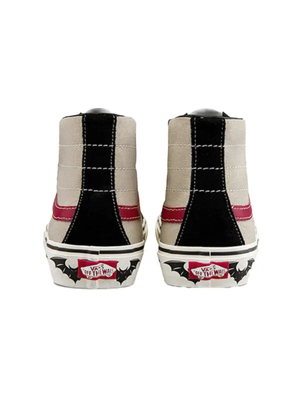 Кроссовки sk8-hi 138 decon sf 'black grey pink' Vans — изображение 4 из 4, черный/серый/розовый