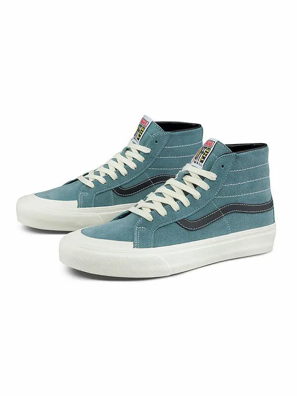 Кроссовки sk8-hi decon sf green/black Vans — изображение 2 из 4, зеленый/черный