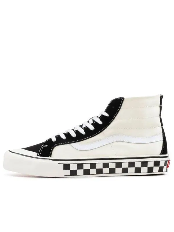 Кроссовки sk8-hi 138 decon sf 'checkers' Vans — изображение 1 из 4, белый/черный