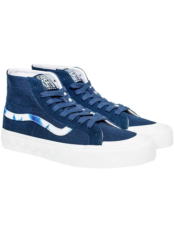 Кроссовки paterson x sk8-hi 138 decon 'dress blues' Vans — изображение 3 из 4, синий