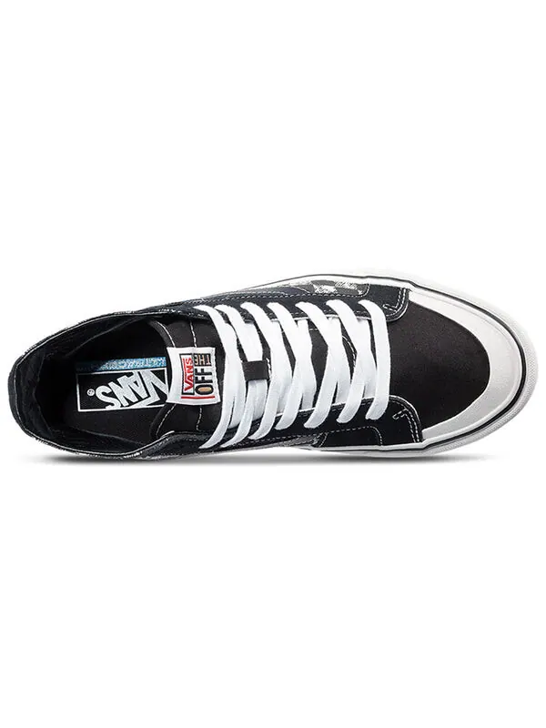 Кроссовки sk8-hi checkboard grey/black Vans — изображение 3 из 4, черный/белый