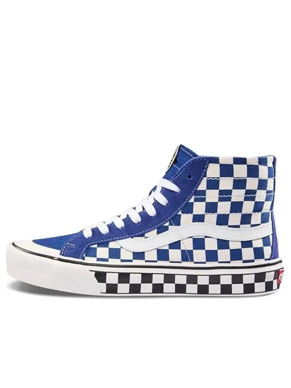 Кроссовки sk8-hi 138 decon sf blue Vans — изображение 1 из 4, синий