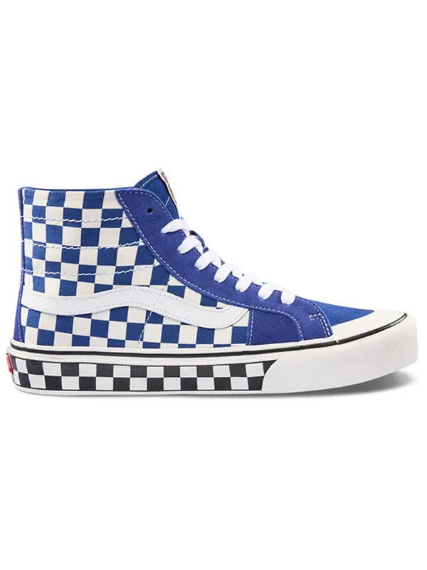 Кроссовки sk8-hi 138 decon sf blue Vans — изображение 2 из 4, синий