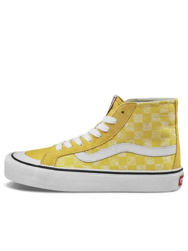 Кроссовки sk8-hi 138 decon sf yellow Vans — изображение 1 из 4, желтый