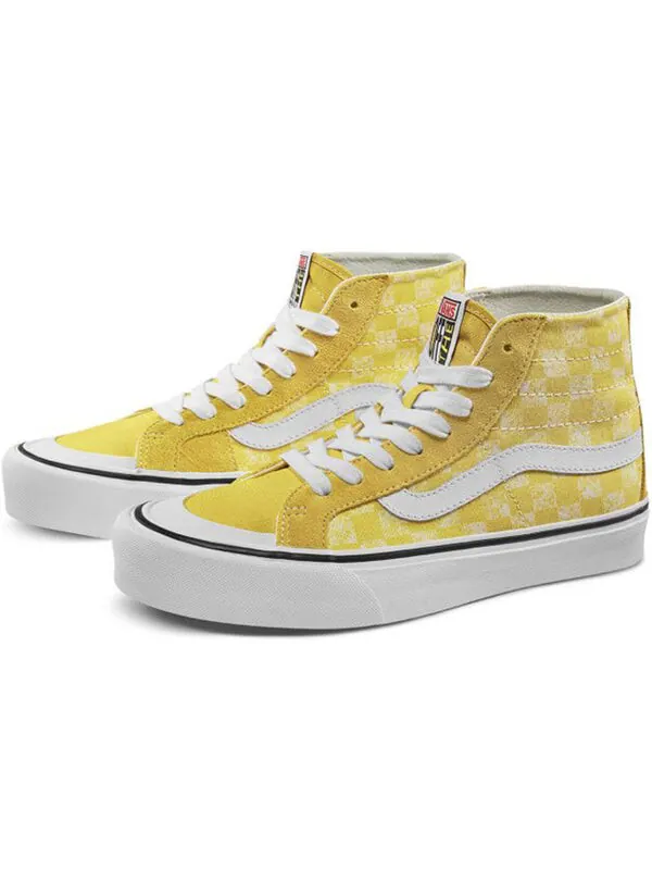 Кроссовки sk8-hi 138 decon sf yellow Vans — изображение 2 из 4, желтый