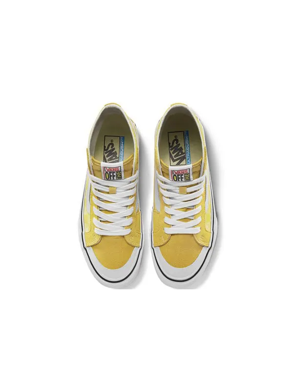 Кроссовки sk8-hi 138 decon sf yellow Vans — изображение 3 из 4, желтый