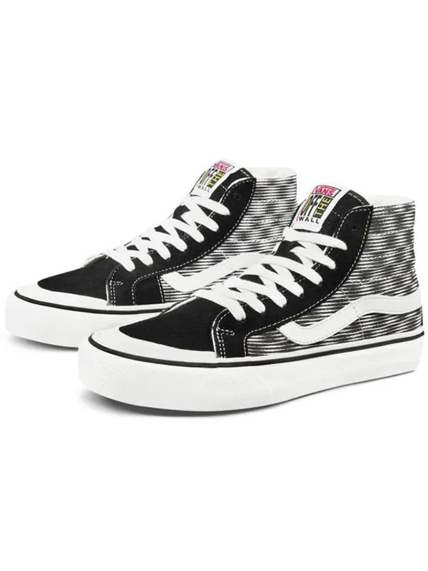 Кроссовки sk8-hi 138 decon sf Vans — изображение 2 из 4, черный / белый