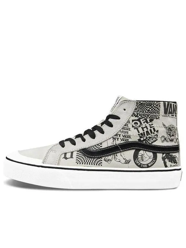 Кроссовки sk8-hi 138 decon 'v66 - marshmallow' Vans — изображение 1 из 4, черный белый