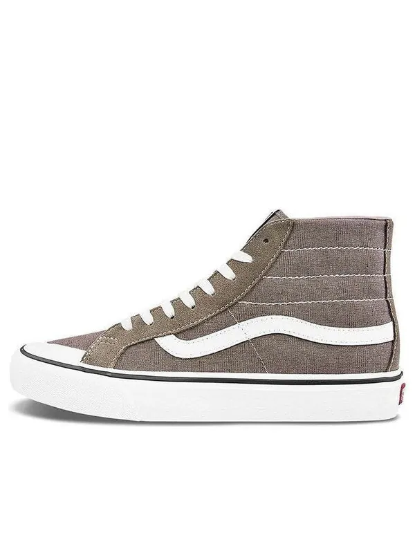 Кроссовки sk8-hi 138 decon sf gray Vans — изображение 1 из 4, серый