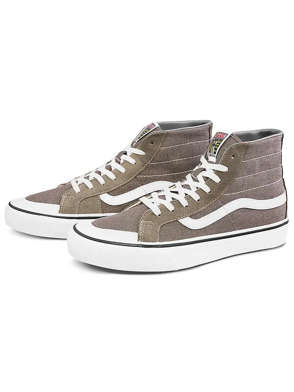 Кроссовки sk8-hi 138 decon sf gray Vans — изображение 2 из 4, серый