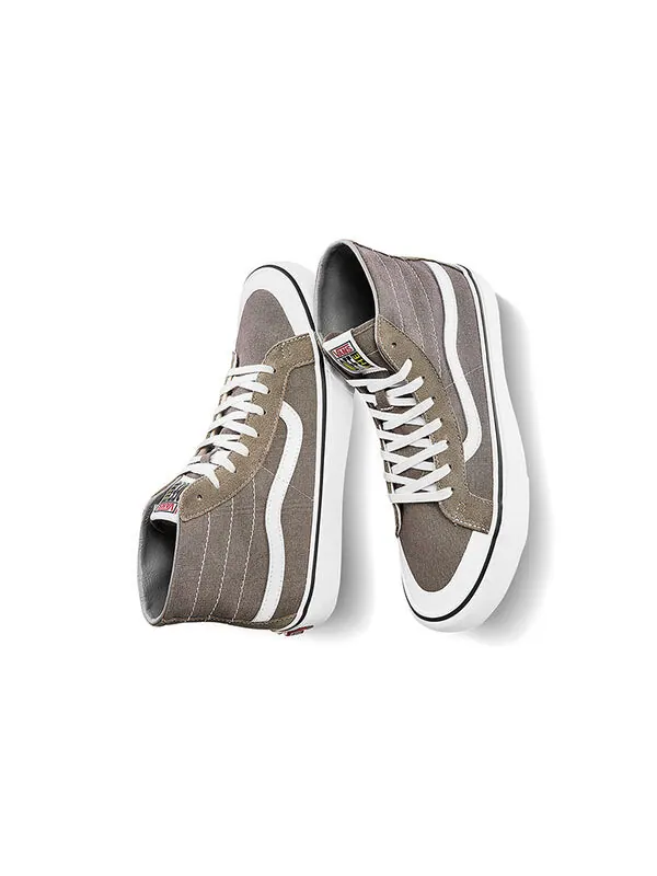 Кроссовки sk8-hi 138 decon sf gray Vans — изображение 4 из 4, серый